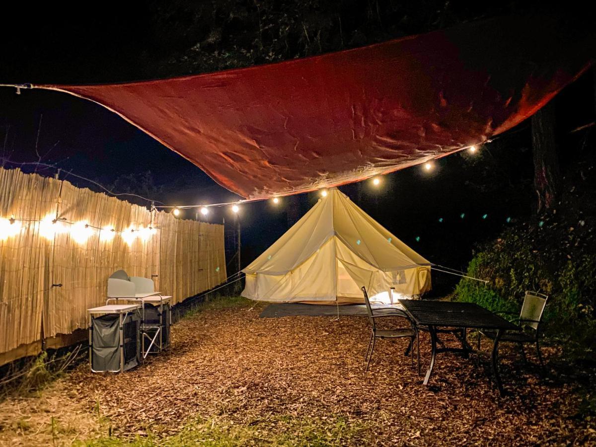 Отель Glamping In The Redwoods With A Hot Tub! Гарбервилл Экстерьер фото