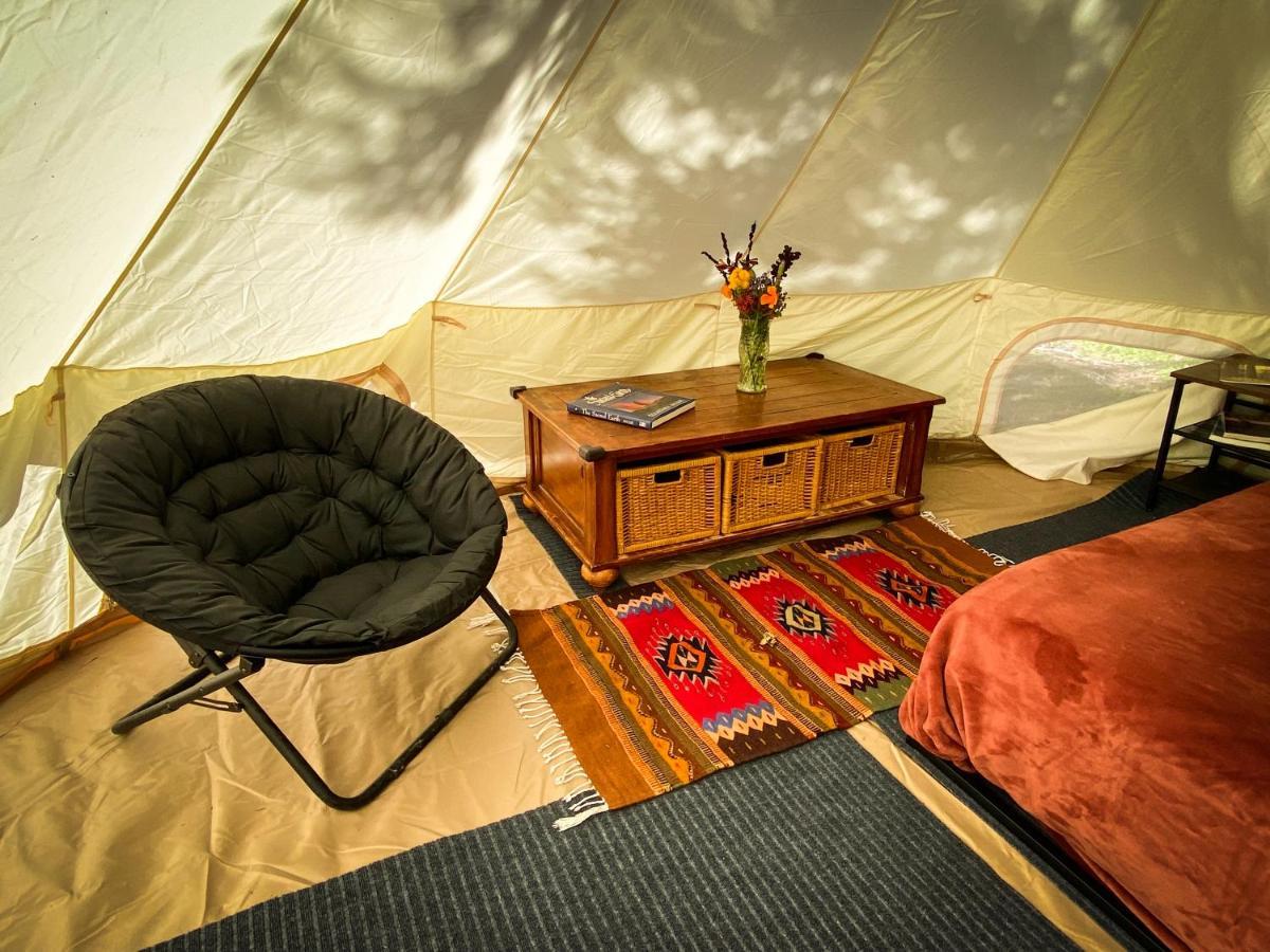 Отель Glamping In The Redwoods With A Hot Tub! Гарбервилл Экстерьер фото