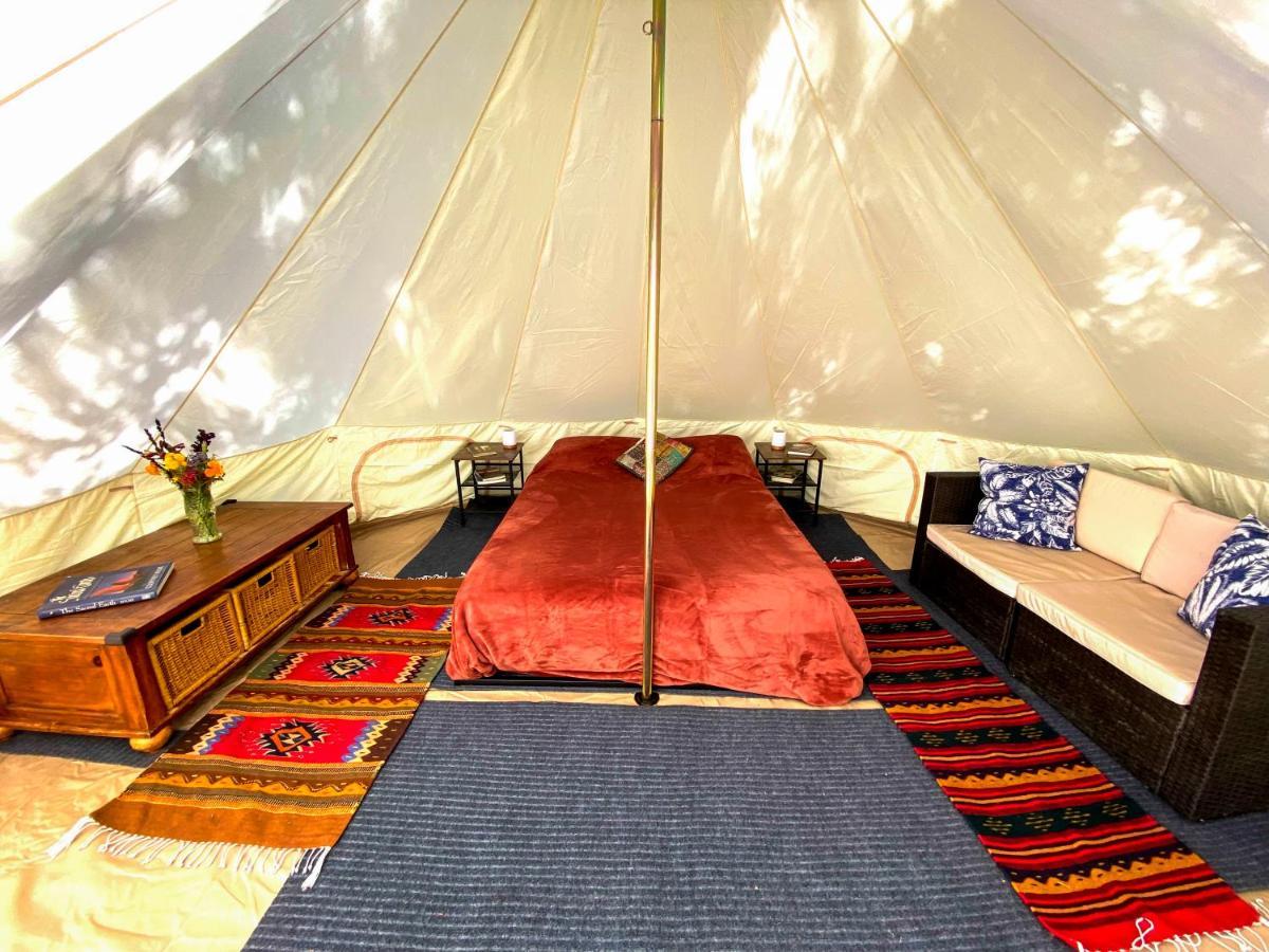 Отель Glamping In The Redwoods With A Hot Tub! Гарбервилл Экстерьер фото